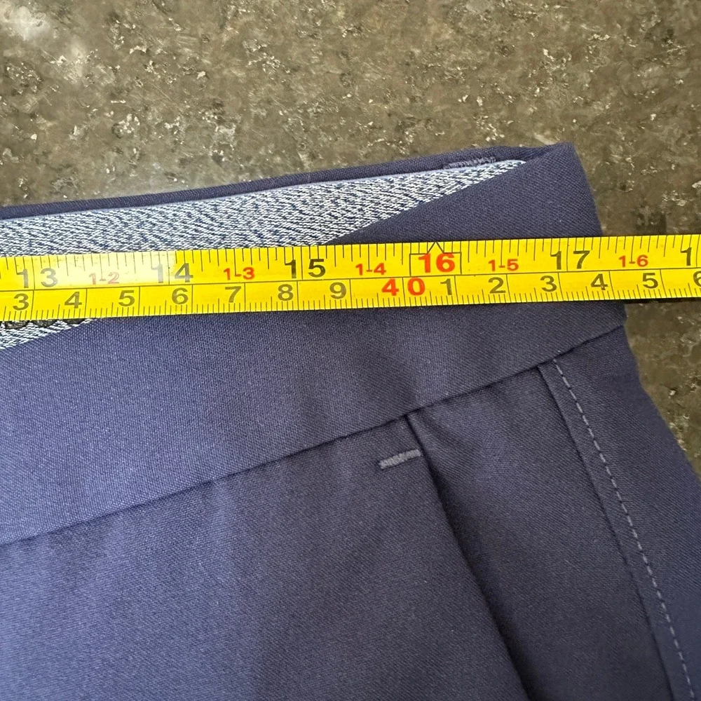 Bonobos Golf Athletic Pants Mens 34x32 Blue 100% Recycled Polyester‎